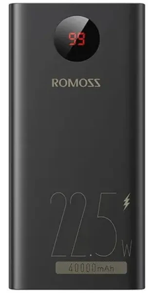 Romoss PEA40PF 40000mAh černá / Powerbanka / 22.5W / 2x USB-A + 1x USB-C + 1x Lightning + 1x microUSB (PEA40-152-2133H)