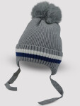 Hat model 18883300 Grey Melange 4244 - Noviti