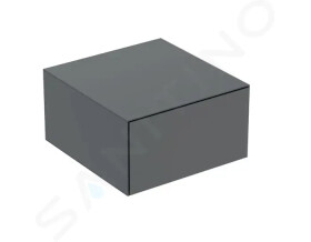 GEBERIT - ONE Boční skříňka 45x25x47 cm, 1 zásuvka, lávová 505.078.00.3