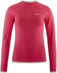 Běžecké tričko CRAFT ADV Warm Intensity LS růžová Velikost textilu: