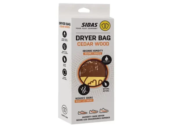 SIDAS vysoušeč do bot DRYER BAG CEDAR WOOD - Sidas Dryer Bag přírodní vysoušecí sáčky Cedar Wood