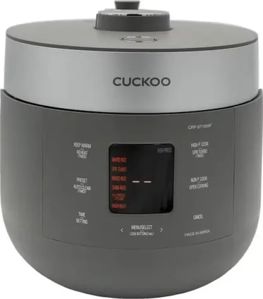 Cuckoo CRP-ST01009F šedá / rýžovar / 1150W / 1.8 l / LCD displej (CRP-ST01009F)