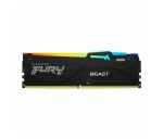KINGSTON DIMM DDR5 8GB 5200MT/s CL40 FURY Beast Černá RGB EDF_553236