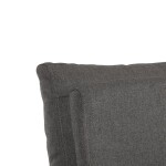 Křeslo polohovací, eletrické, šedá látka.