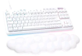Logitech G715 bílá / herní klávesnice / US layout / USB-C / RGB Lightsync / GL Tactile (920-010465)
