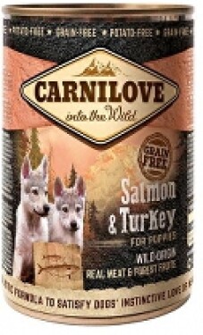 Carnilove Wild Meat Salmon & Turkey for Puppies 400g + Množstevní sleva Sleva 15%