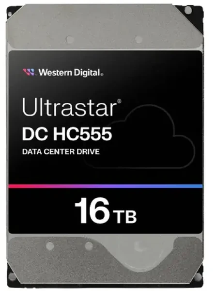 WD Ultrastar DC HC555 16TB / HDD / 3.5" SATA III / 7 200 rpm / 512MB cache / 5y (0B48722)