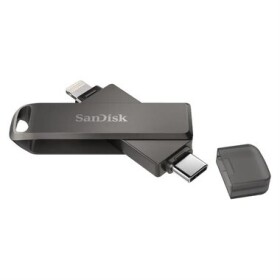 SanDisk iXpand Luxe 64GB černá / Flash Disk / Lightning + USB-C (SDIX70N-064G-GN6NN)