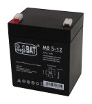 Mamido Gelová baterie 12V 5Ah
