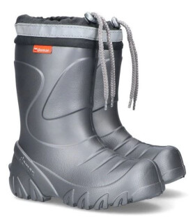 Demar Dětské holínky zateplené MAMMUT S 0300 C stříbrná 30-31 0300C_30-31