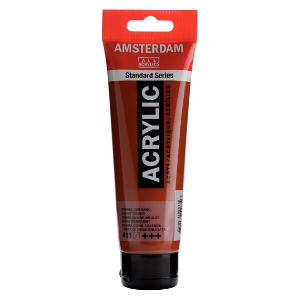 Royal Talens Amsterdam 120 ml, 411 Burnt Sienna