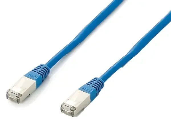 Equip Cat6a Platinum S/FTP modrá / Patch kabel / 2x RJ-45 / 5 m / LSZH / 10GBase-T (605634)