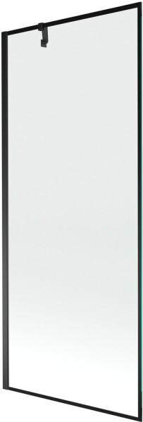 MEXEN/S - Next vanová zástěna FIX 80 x 150, černá dekor, černá 895-080-000-00-70-70