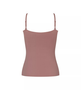 Dámský top ZERO Feel 2.0 Spaghetti Top - BROWN - hnědý 1141 - SLOGGI BROWN S