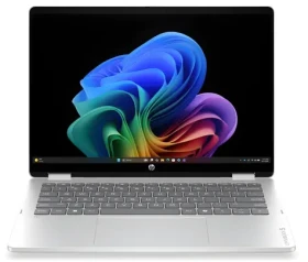 HP OmniBook 5 Flip 14-km0070ncx stříbrná / Notebook / 14" dotykový / Intel Core Ultra 5 322 / 16GB / 512GB SSD / W11P (E0PC2EA#BCM)