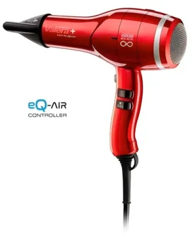 Valera Swiss Air4ever eQ červená / Fén / Bezkartáčový motor BLDC / Ionizace / 6 rychlostí a teplot / Studený vzduch (SR4 EQ RC)