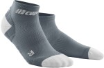 CEP dámské kotníkové běžecké kompresní ponožky ULTRALIGHT - grey / light grey Velikost: IV (EUR 40-43)