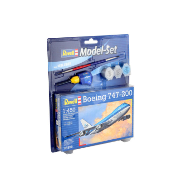 Revell ModelSet letadlo 63999 Boeing 747-200 1:450