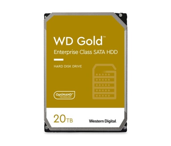 WD GOLD WD202KRYZ 20TB, SATA III 3.5", 512MB 7200RPM, 269MB/s, CMR, Enterprise EDF_8100480