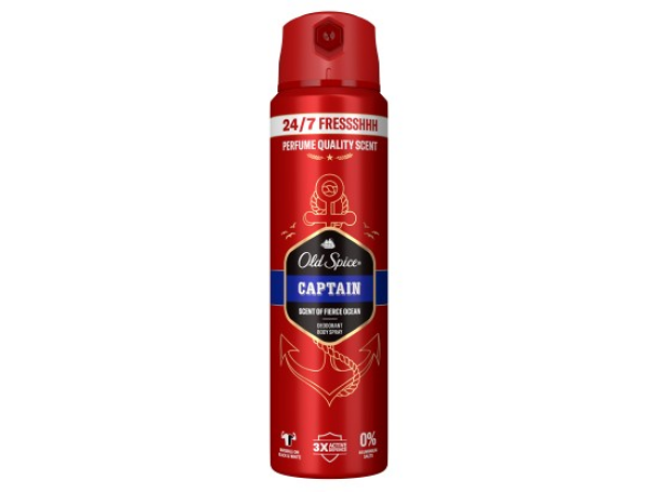 Old Spice Captain Deodorant ve spreji 150 ml