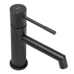 Erga Meri, umyvadlová baterie h-185, černá matná, ERG-YKA-BU.MERI-24-BLK