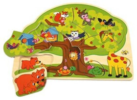 Puzzle Veselá zvířátka