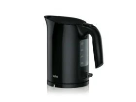 Braun WK 3000 PurEase černá / rychlovarná konvice / 2200 W / objem 1 l / ukazatel vodní hladiny / odnímatelný filtr (WK3000BK)