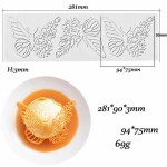 Wilton Wilton Silikonová forma na jedlou krajku Motýli 9 cm