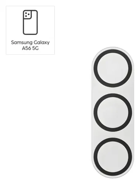 Hama Cam Protect Samsung Galaxy A27 5G průhledné / Ochranné sklo fotoaparátu / 9H