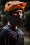 Dres FORCE MTB RULES krátký rukáv, černý (Barva černo-šedá, velikost XL)