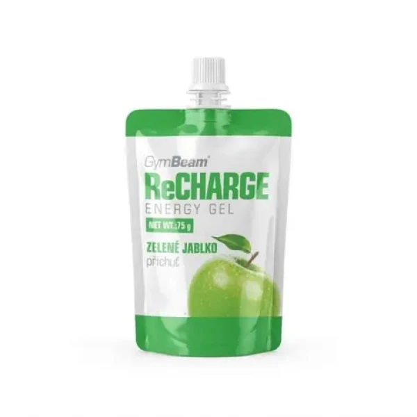 ReCharge Gel - GymBeam (zelené jablko, 75 g) (48487-10-75g-zelenéjablko)