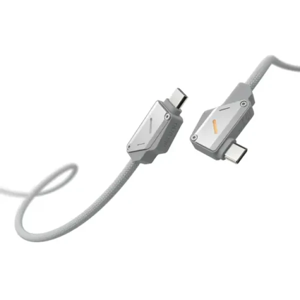 Aulumu M07 Datový a nabíjecí kabel USB-C Aluminum Alloy 1,2m, Šedá (6975941662102)