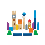 PlanToys PlanToys Stavebnice - Ve městě