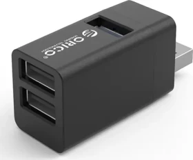 Orico USB Hub 3 porty / USB hub / 2x USB 2.0 / 1x USB 3.0 5 Gbps (MINI-U32-BK-BP)