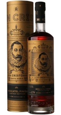 Ron Cristóbal Santa Maria Moscatel Cask Finish LE 43% 0,7 l (tuba)