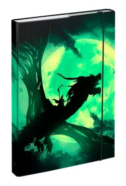 BAAGL Desky na školní sešity A4 Drak / 23x32x3 cm (A-33025)