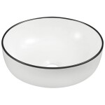 KERRA - umyvadlo na desku KR-98 WH/BL 5907548123213