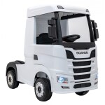 Mamido Elektrický kamion Scania R-SERIE 4x4 bílý