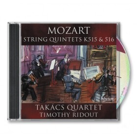 CD Takács Quartet & Timothy Ridout: Mozart: String Quintets K. 515 & 516 - Takács Quartet