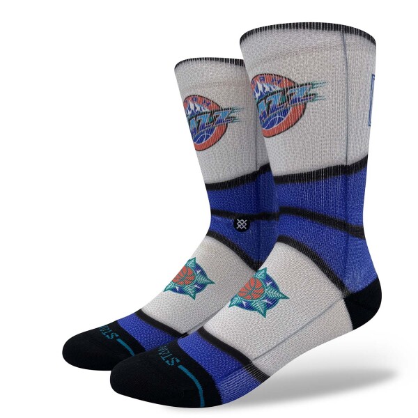 Pánské ponožky Utah Jazz NBA Classic Mini Ball Stance Crew