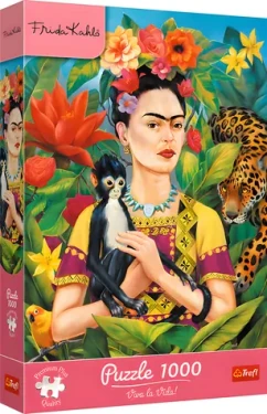 TREFL Puzzle Premium Plus Portrét Fridy Kahlo