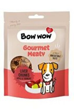 Bow wow poch. Masíčka s játry,jablkem a kurkumou 60g