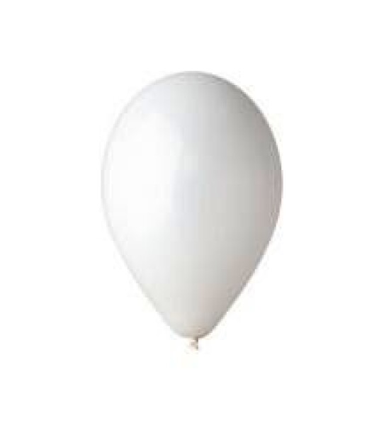 GEMAR balloons Balónek bílý kulatý