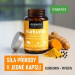 Organis Kurkumin + piperin 60 tbl.
