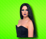 Smiffys.com Paruka čarodějnice černá 61 cm