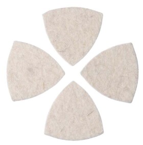 Timber Tones Felt Tones Gypsy Natural Wool Felt 4-Pack