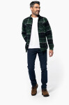Kariban K 579 Flanelová košile s sherpa fleecovou podšívkou 20.K579 red/navy XXL