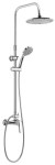 AQUALINE - KASIOPEA sprchový sloup s pákovou baterií, chrom 1107-48