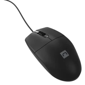 Natec Ruff Plus černá / Kancelářská myš / Optická / 1200 DPI / USB / 3 tlačítka (NMY-2021)
