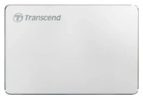 Transcend StoreJet 25C3S 1TB stříbrná / Externí HDD / 2.5" / USB-C 3.2 Gen 1 / 5 Gbit/s / Hliníkový kryt (TS1TSJ25C3S)